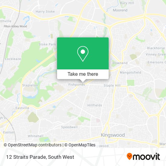 12 Straits Parade map