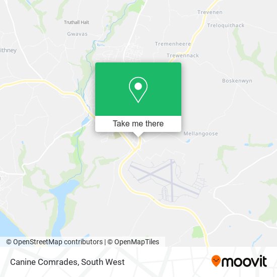 Canine Comrades map
