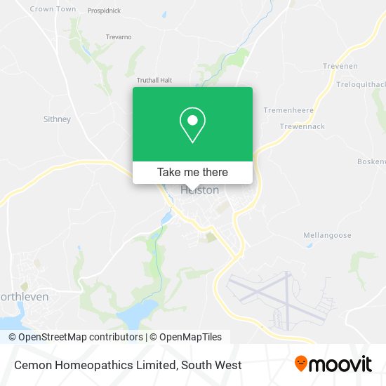 Cemon Homeopathics Limited map