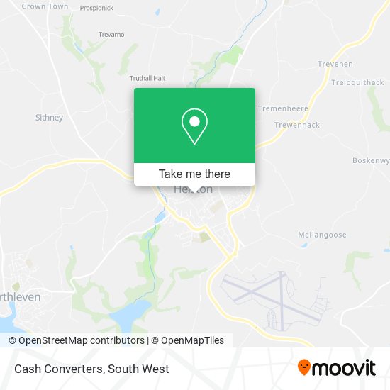 Cash Converters map