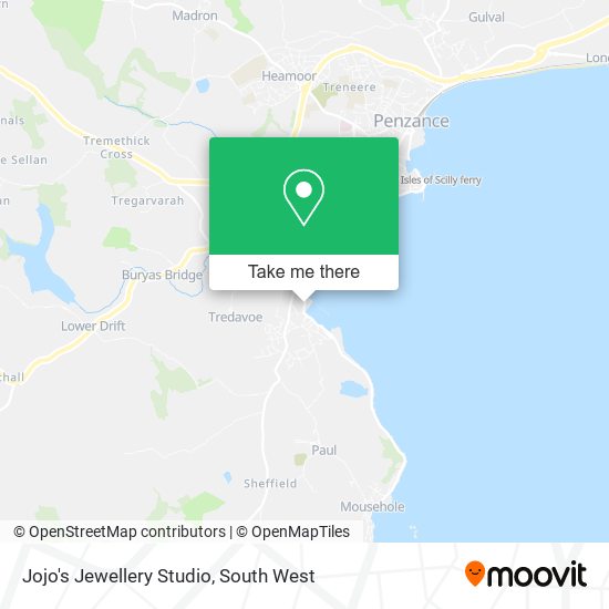 Jojo's Jewellery Studio map