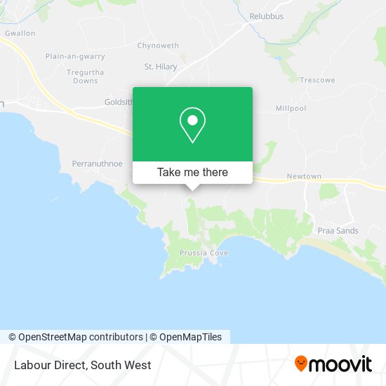 Labour Direct map