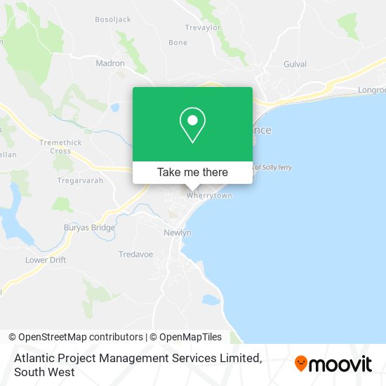 Atlantic Project Management Services Limited map