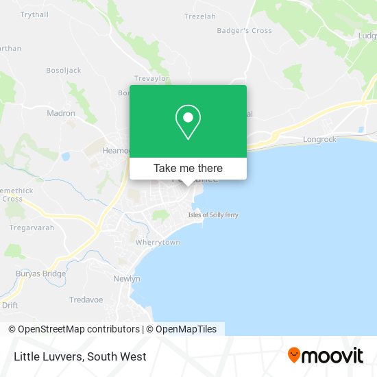 Little Luvvers map