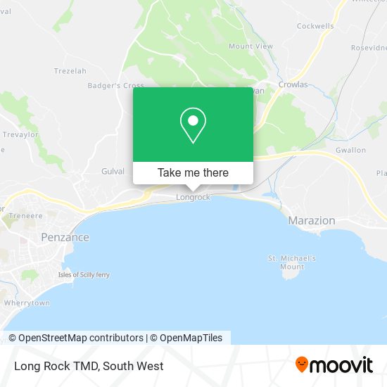 Long Rock TMD map