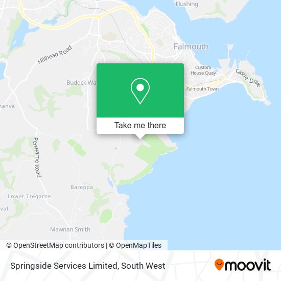 Springside Services Limited map