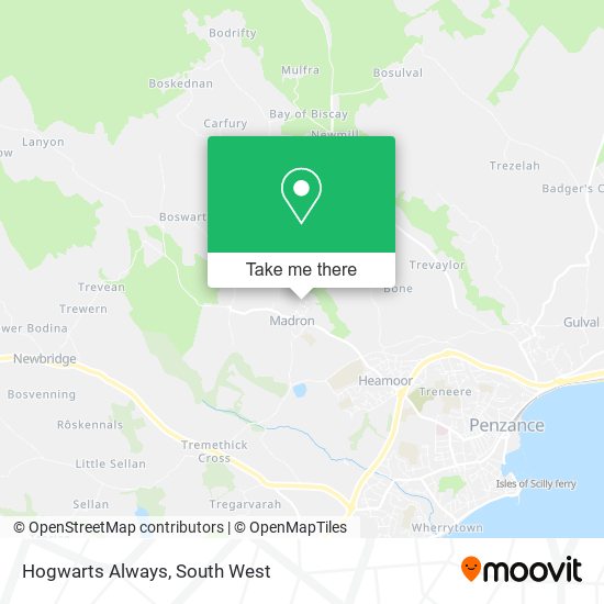 Hogwarts Always map