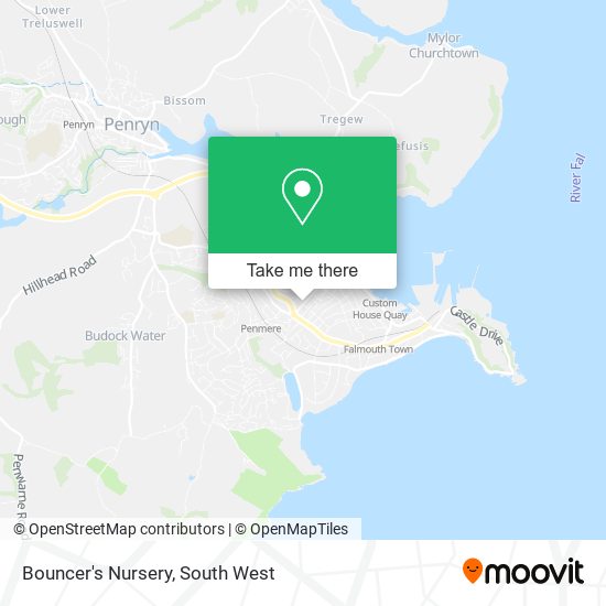 Bouncer's Nursery map