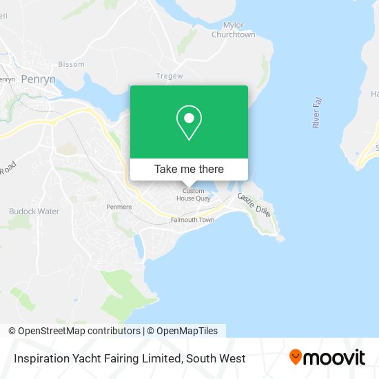 Inspiration Yacht Fairing Limited map