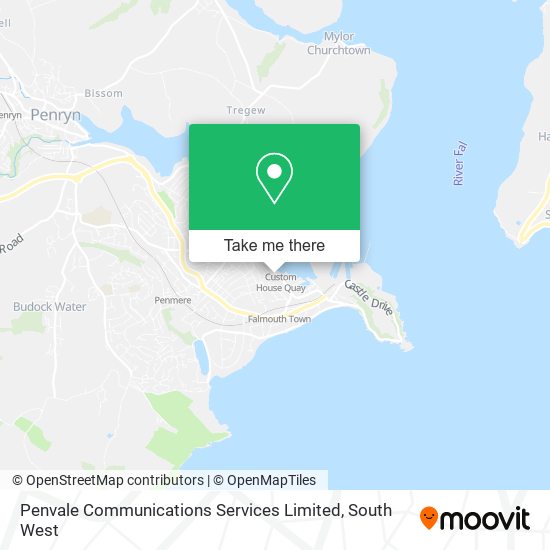 Penvale Communications Services Limited map