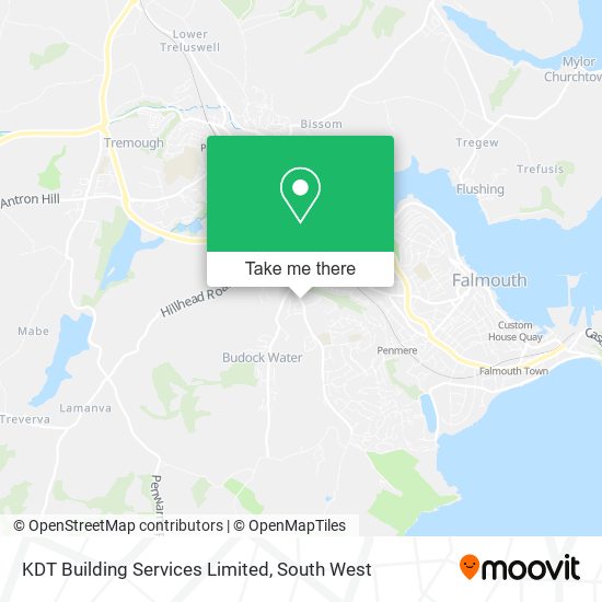 KDT Building Services Limited map