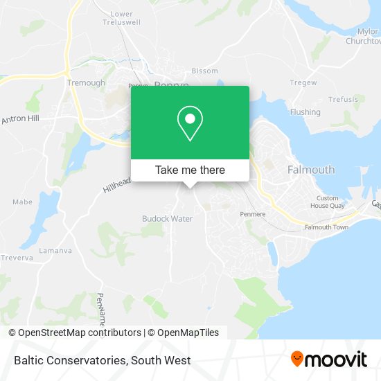 Baltic Conservatories map