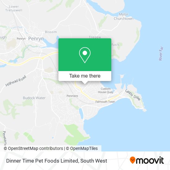 Dinner Time Pet Foods Limited map
