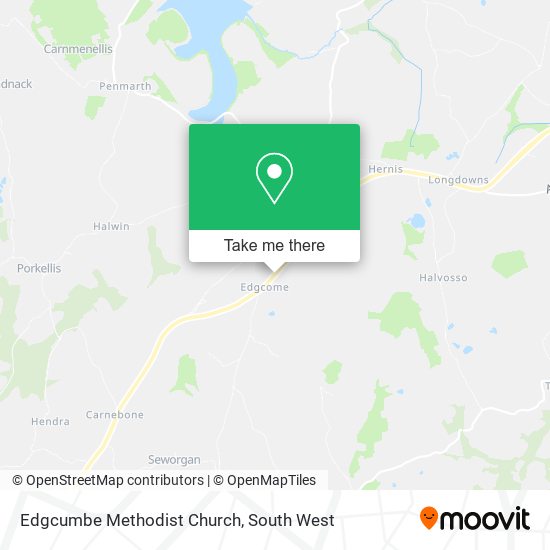 Edgcumbe Methodist Church map