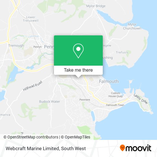 Webcraft Marine Limited map