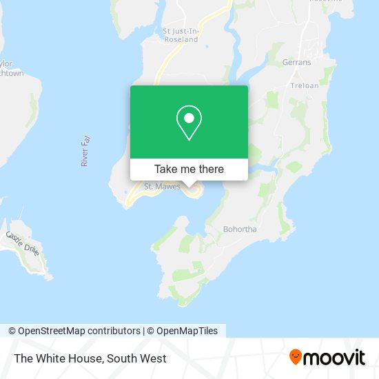 The White House map