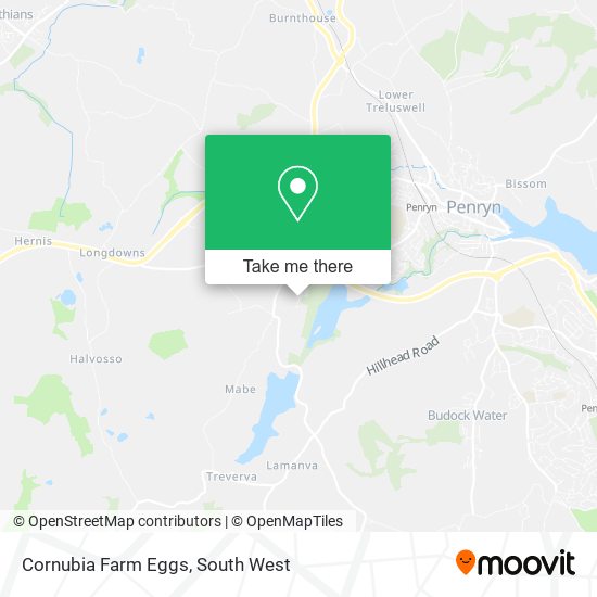 Cornubia Farm Eggs map