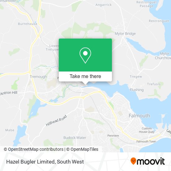 Hazel Bugler Limited map