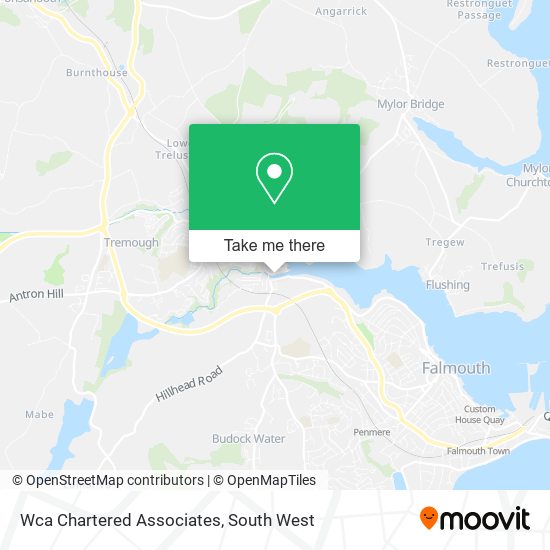 Wca Chartered Associates map