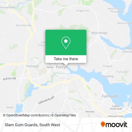 Slam Gum Guards map