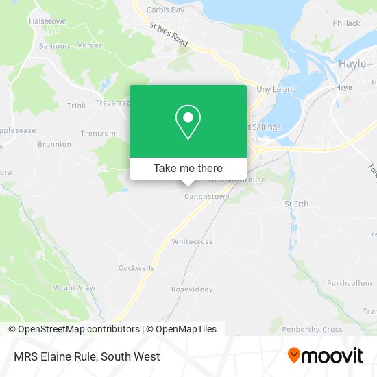MRS Elaine Rule map