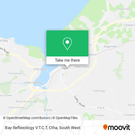 Bay Reflexology V.T.C.T, Ctha map