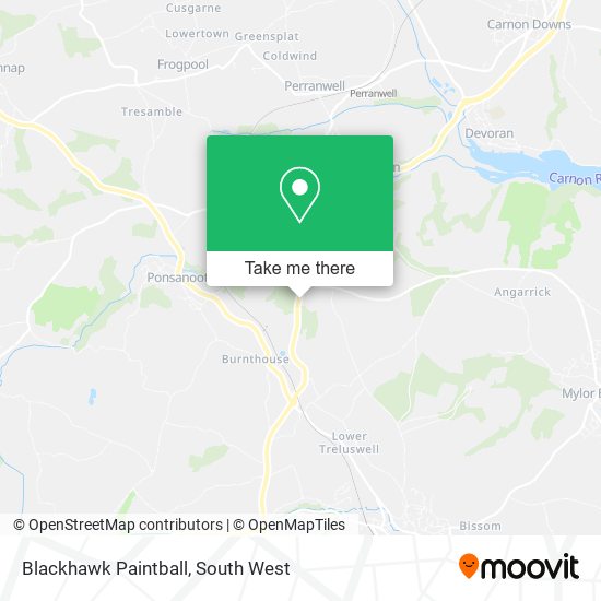 Blackhawk Paintball map