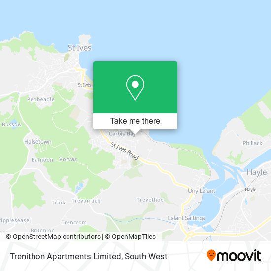 Trenithon Apartments Limited map