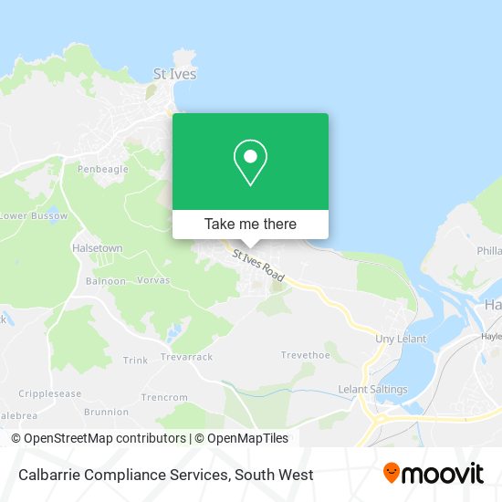 Calbarrie Compliance Services map