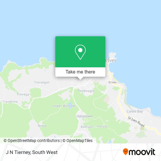 J N Tierney map