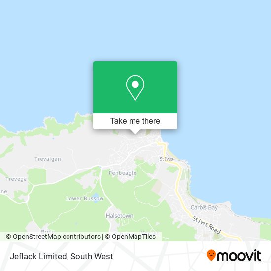 Jeflack Limited map