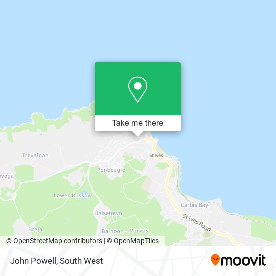 John Powell map