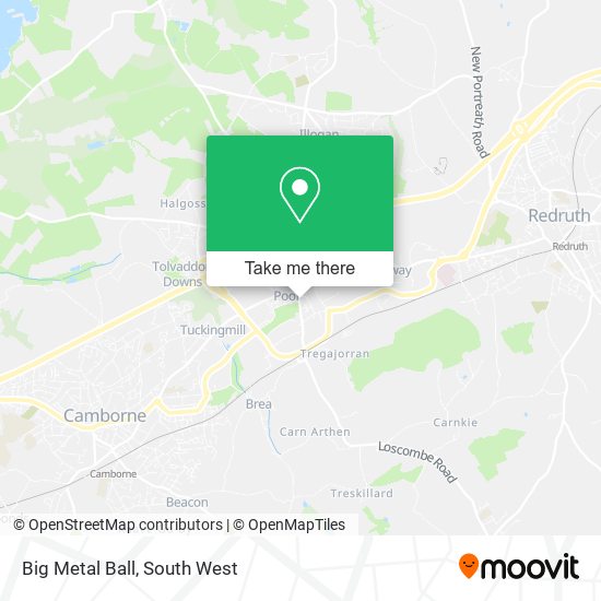 Big Metal Ball map