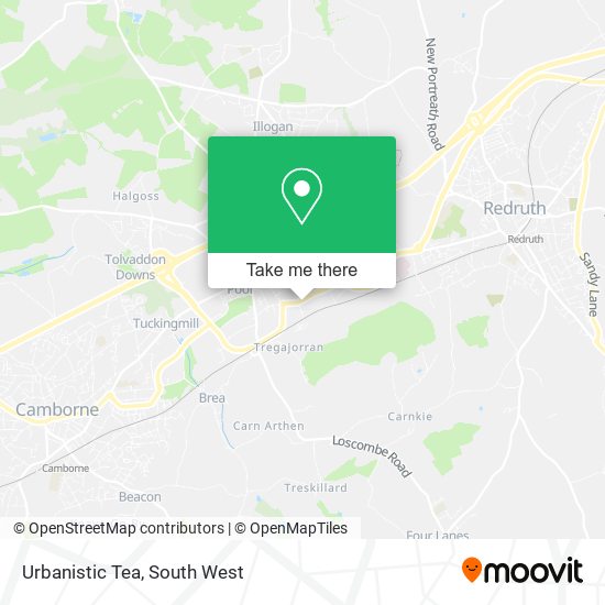 Urbanistic Tea map