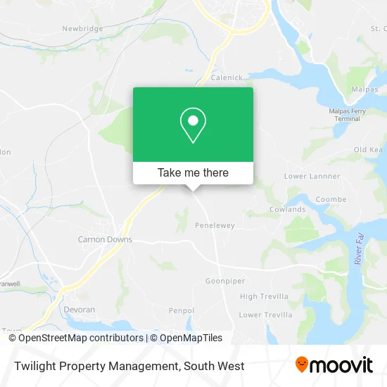 Twilight Property Management map