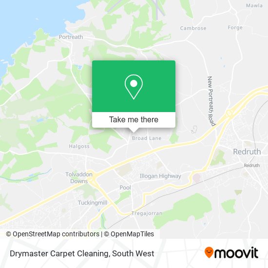 Drymaster Carpet Cleaning map