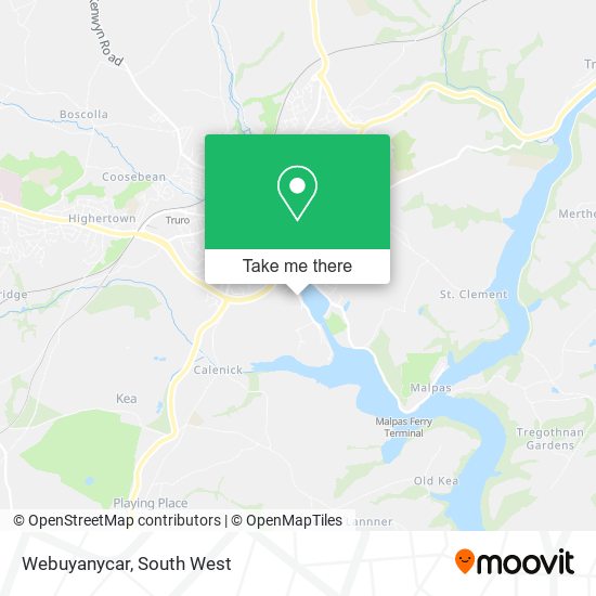 Webuyanycar map