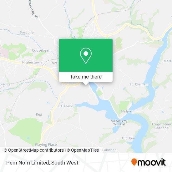 Pem Nom Limited map