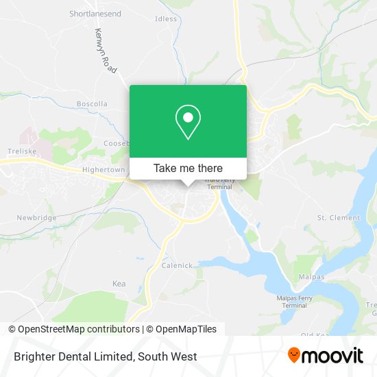 Brighter Dental Limited map