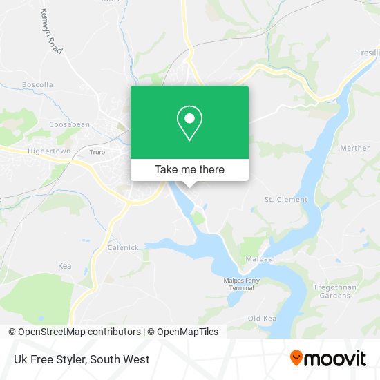 Uk Free Styler map