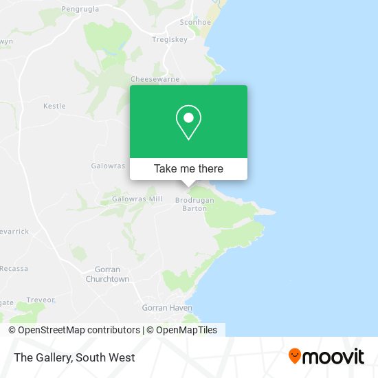 The Gallery map