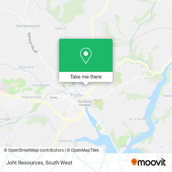 Joht Resources map