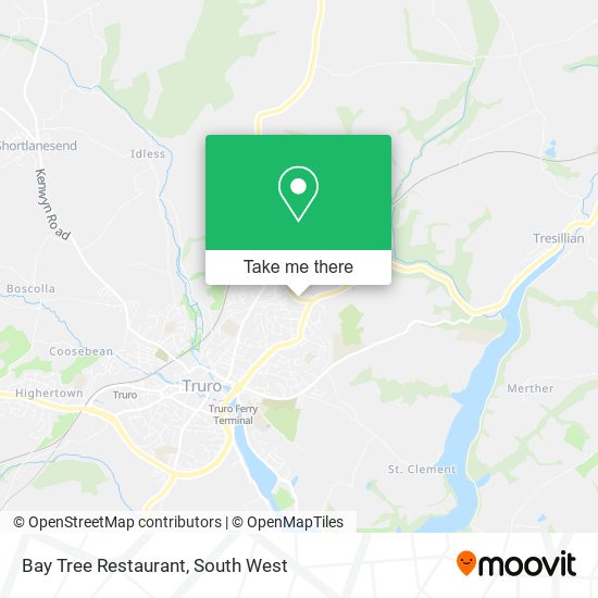 Bay Tree Restaurant map