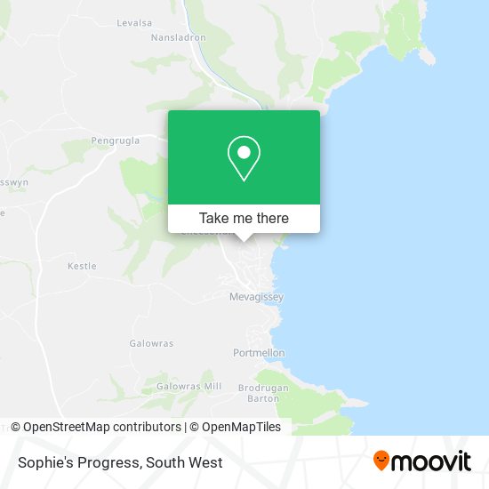 Sophie's Progress map
