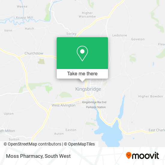 Moss Pharmacy map