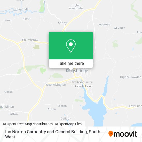Ian Norton Carpentry and General Building map