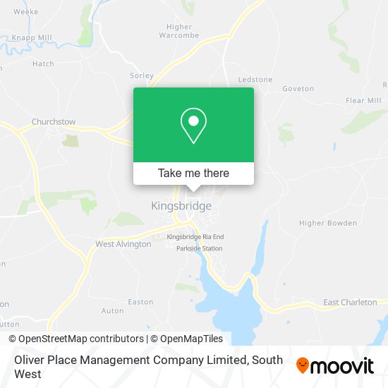 Oliver Place Management Company Limited map