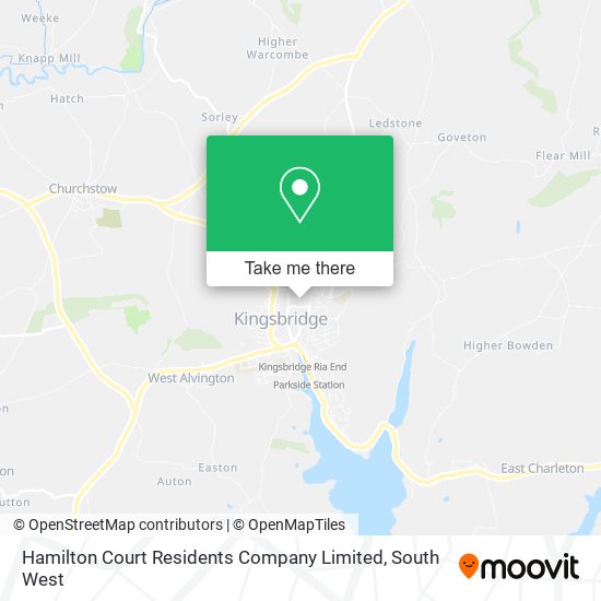 Hamilton Court Residents Company Limited map