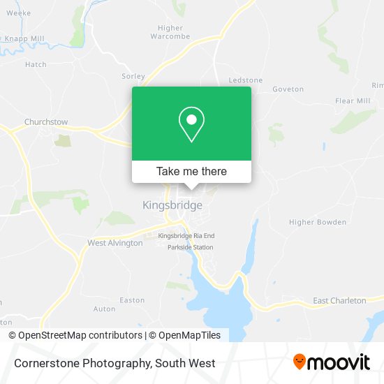 Cornerstone Photography map
