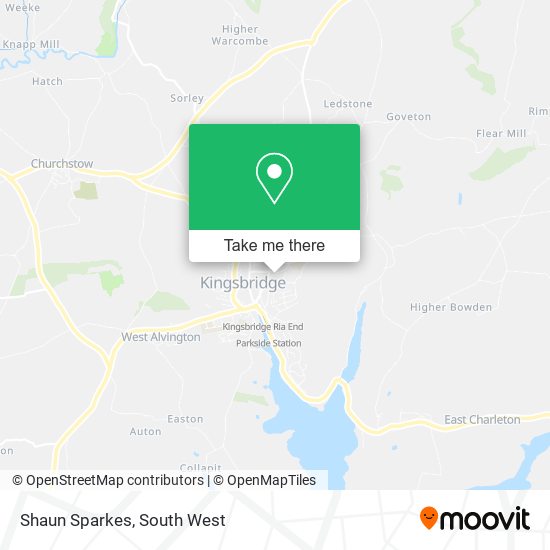 Shaun Sparkes map